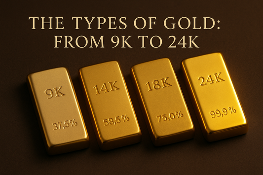 Types of Gold: 9K, 14K, 18K & 24K Explained